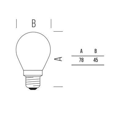 Sfera Stick 806lm 6,5W E27 CW